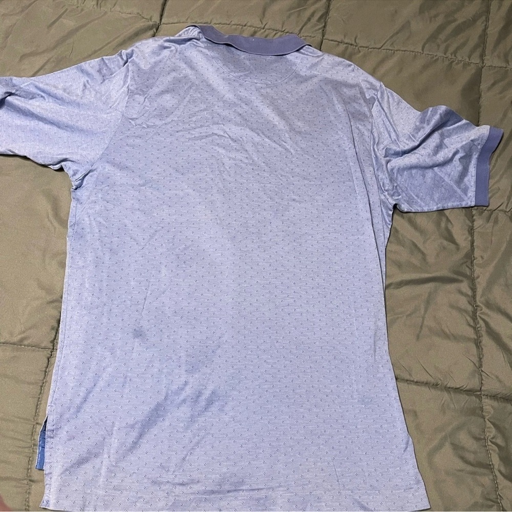 Polo Golf Ralph Lauren Collared Short Sleeve Polo Shirt Mens Size XL Blue - Picture 5 of 5